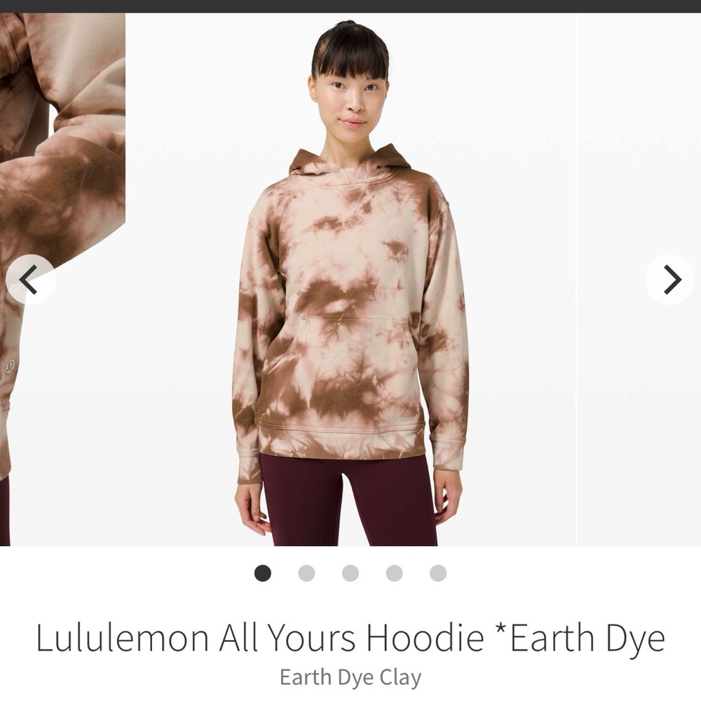Lululemon all yours Hoodie size 8